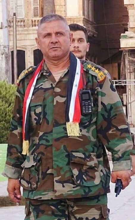 اللواء الشرف هيثم عبدالرسول نايف من مرتبات الجيش العربي السوري