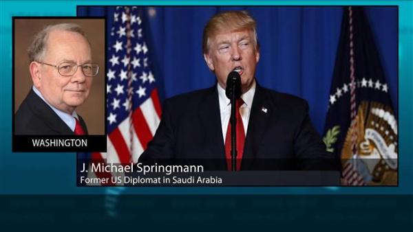 جي مايكل سبرنغمان :ترامب يحاول اثارة صراع في الشرق الاوسط لدعم صناعة النفط الامريكية