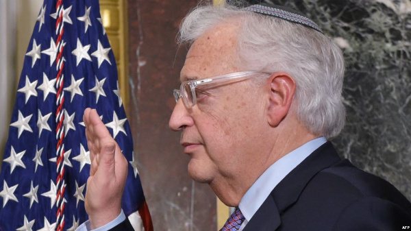 السفير الامريكي في "اسرائيل، ديفيد فريدمان