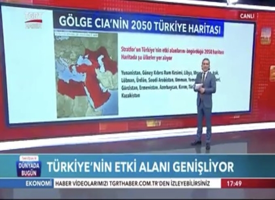 النفوذ التركي لسنة 2050