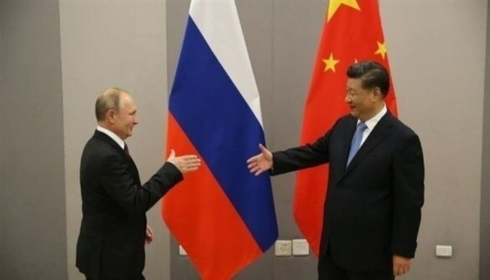 الرئيسان الروسي/ فلاديمير بوتين، والصيني/ شي جين بينغ