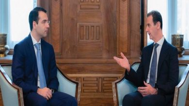 الرئيس الأسد و وزير خارجية جمهورية أبخازيا