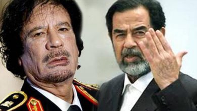 ذهب القذافي و ذهب صدام